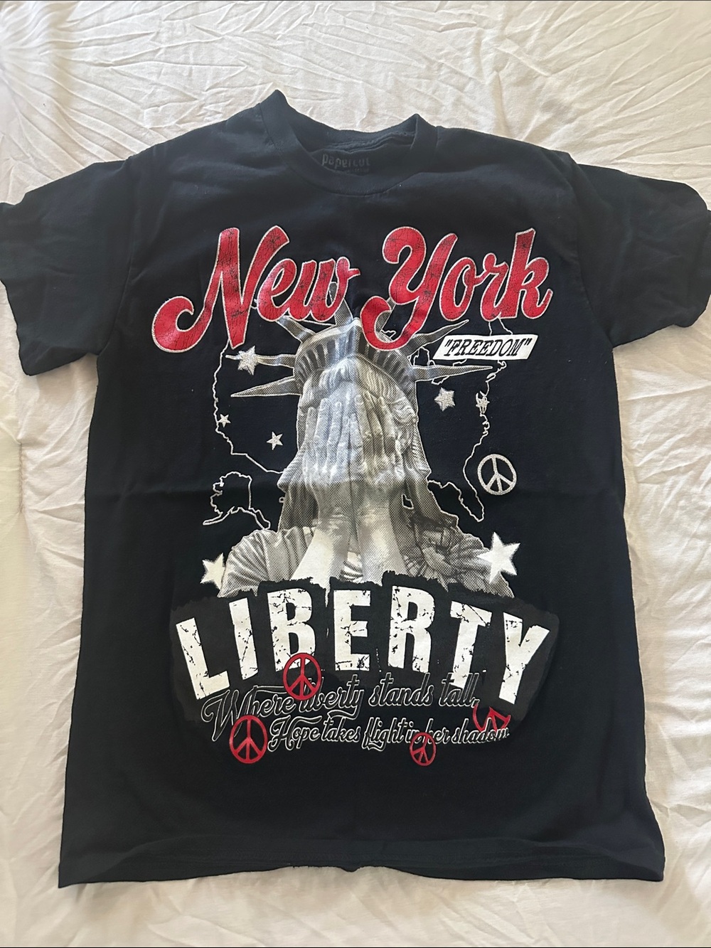 Black New York Liberty Graphic Tee - Men's Short Sleeve